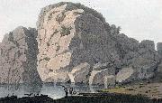 John William Edy Rock near Krageroe Spain oil painting artist